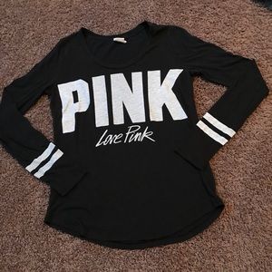 Pink long sleeve T